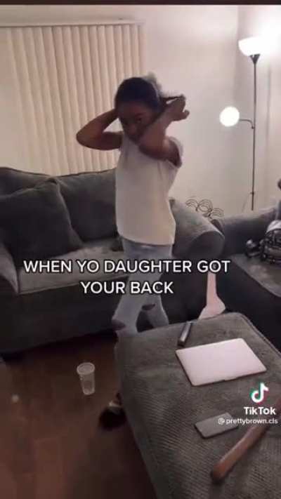 Put your shoes on, my child..we're going to fight someone