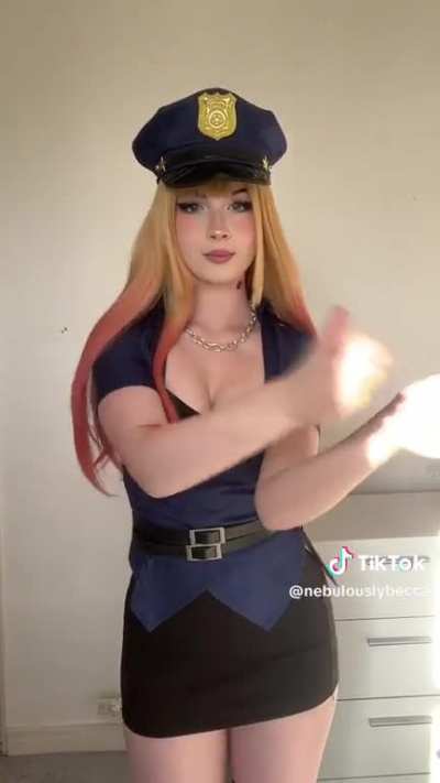I’d let her arrest me any day