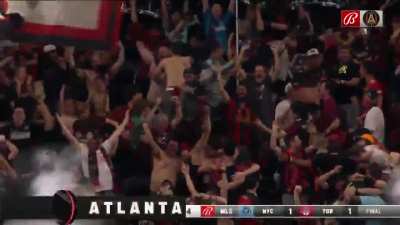 Atlanta United [1]-0 Montreal Impact - Marcelino Moreno 90+4'