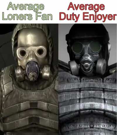 I present to you: Fan vs Enjoyer, Stalker style.