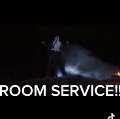 somebody please just get this man some room service