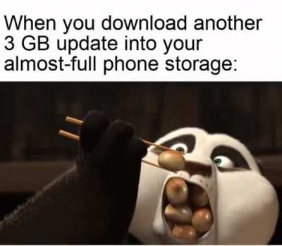 63.99 GB used out of 64 GB