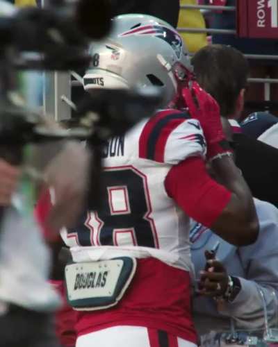 [Mic'd Up] Rhamondre Stevenson shares an emotional moment with his mom before Super Bowl LX
