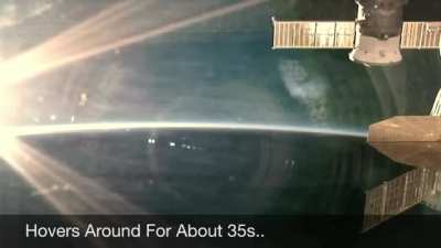 UFO Proof 100% (NASA forgot to cut the live feed again)