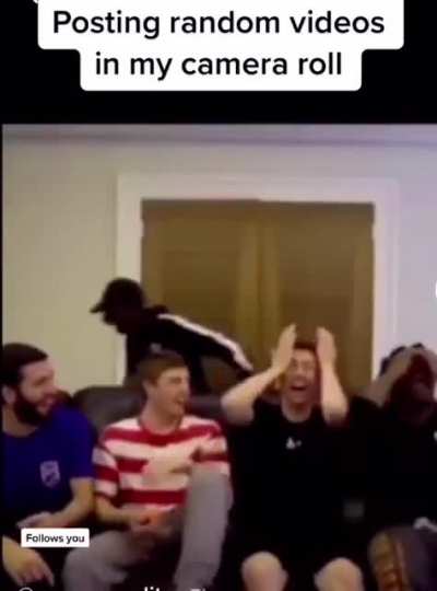 Damn ... He went for it with no hesitation