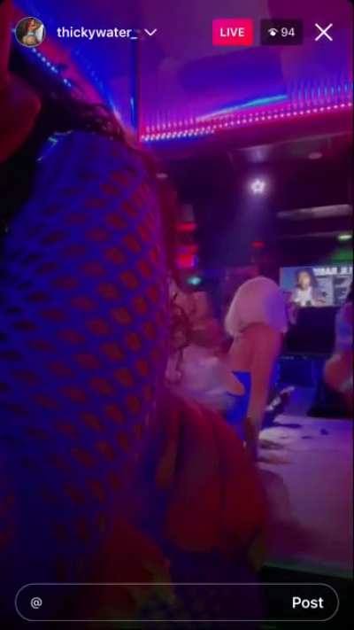 Thicky Minaj live