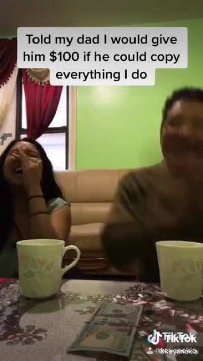 Don’t underestimate your dad. :)
