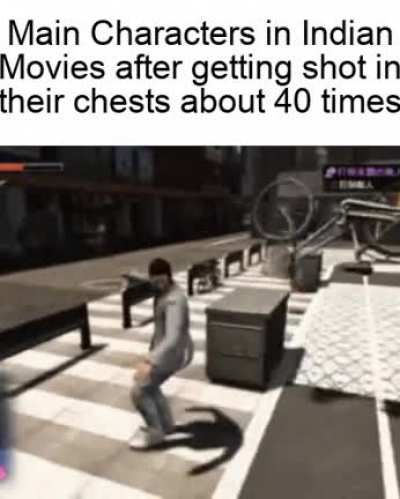 I got shot in my chest 400 Times but who cares my dead wife shouted my name from heaven So I should be immune to anything