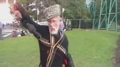 Slavic sword dance