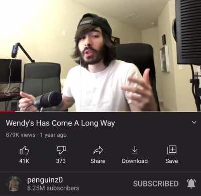 Why did he say amongus 1 year ago