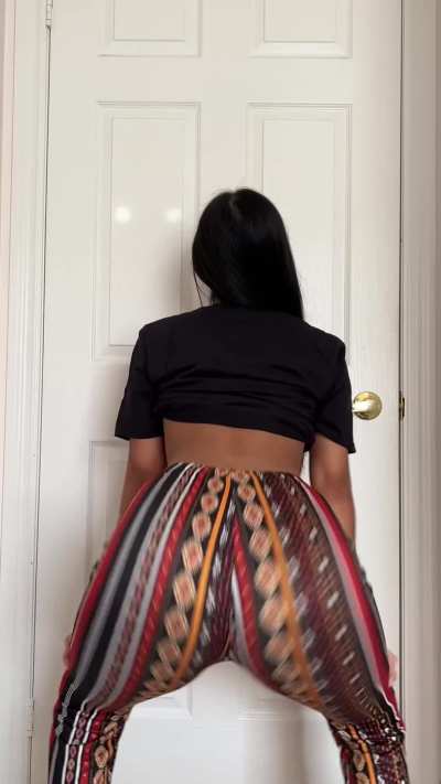 Perfect tits, thick ass... My only flaw is my eyesight!