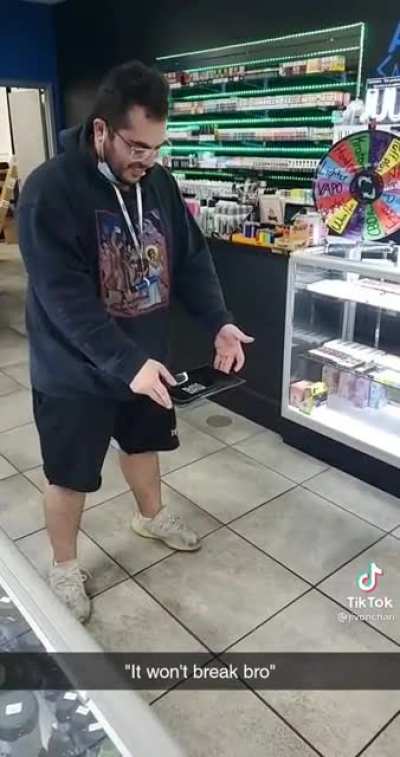Don’t worry it won’t break