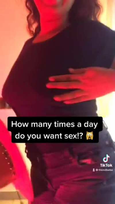 How many times do you?