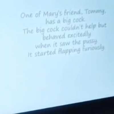 Marry has a little pink pussy