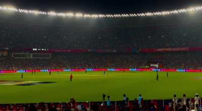 What an atmosphere in Ahmedabad