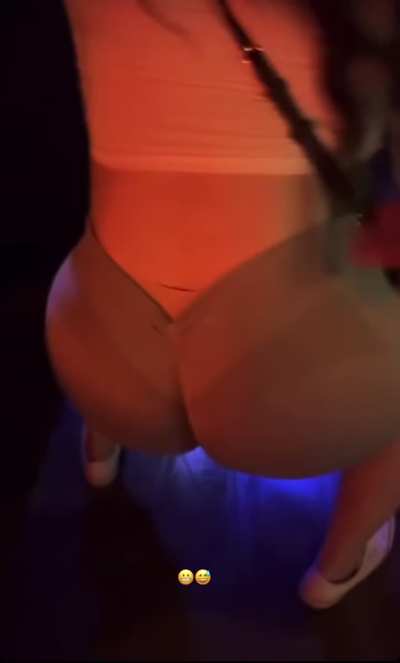 In the club