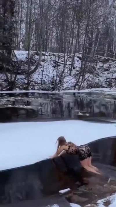 Remember the scene in Superman III where he lifts up the frozen lake?