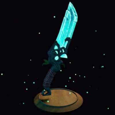 Stylized Crystal Dagger