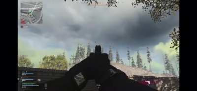 A pretty long pistol snipe out of a helicopter