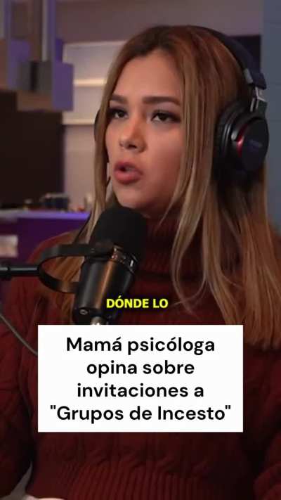 Psicóloga habla de las invitaciones que ha tenido a 