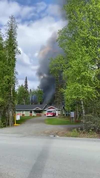 where there's smoke, there supposed to be....OMG!