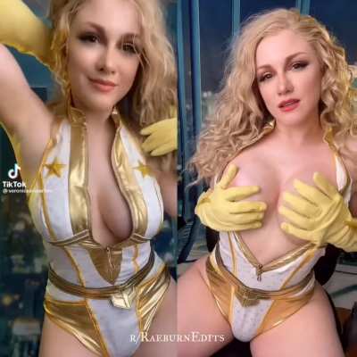 /u/Ro<wbr>nnieG<wbr>oblin / Veronica Dax Starlight cosplay TikTok vs Reddit 🌟