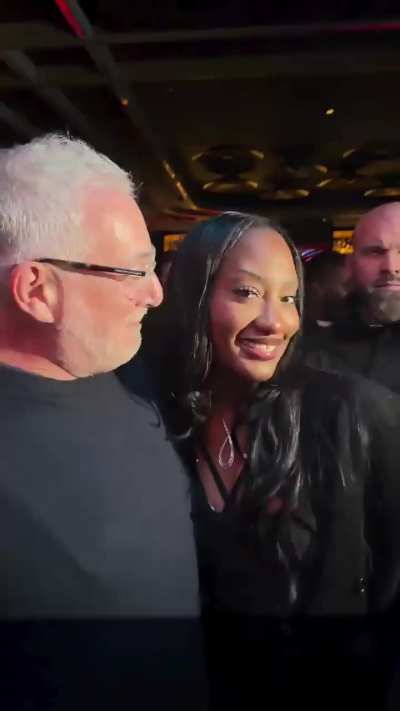 Unc was smiling ear to ear meeting Tems