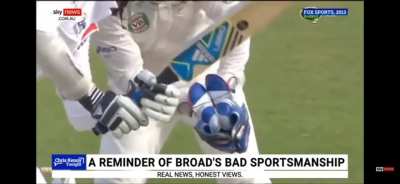 Broad has all the rights to talk about the spirit of the game!