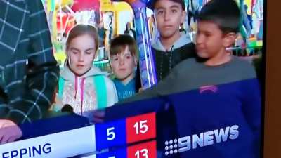 A thief gets away on live TV!