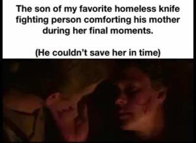 He wasn’t powerful enough to save her