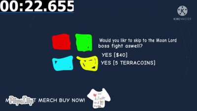 Terraria 2.0 speedrun 100% LEGIT