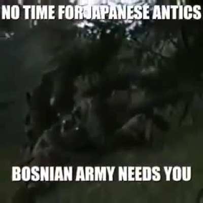 We need you soldier