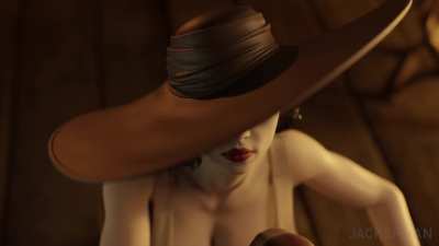 Lady D taking care of a Minotaur (jackerman)
