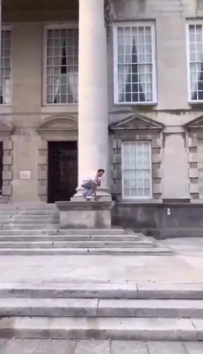 skateboard fighting back