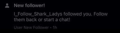 I’m followed by WHO????