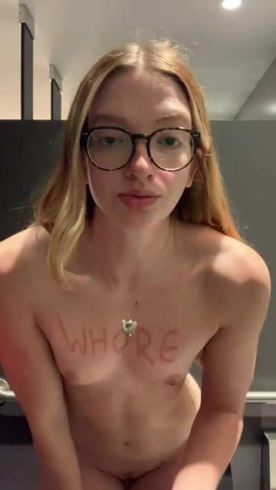 Just some public nudity in the uni bathroom