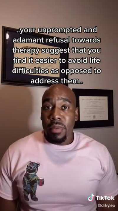 You know a therapist when you see one
