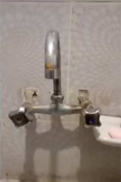Zengin işi musluk da güzel oluyormuş.