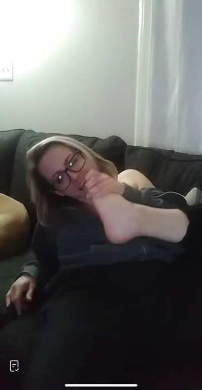 hot milf shows off soles pt. 2