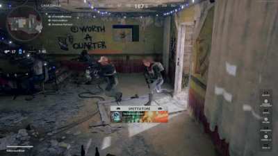 A scene straight out of Scooby-Doo happened while playing Prop Hunt