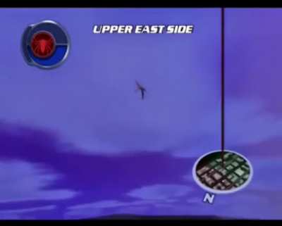 [Spiderman] into the stratosphere