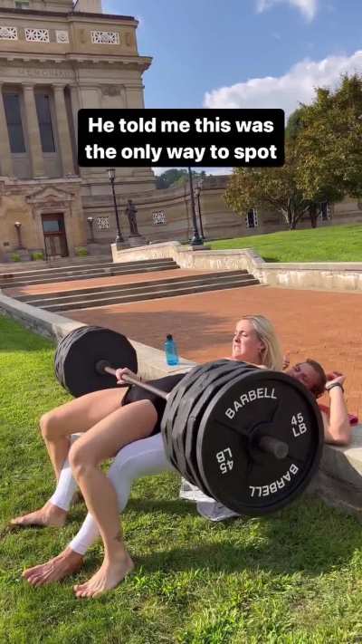 Training hard 