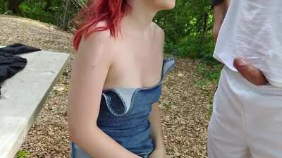 WTF👁️<wbr>👄👁️ People can't do sex even far from home not even in the forest🌲