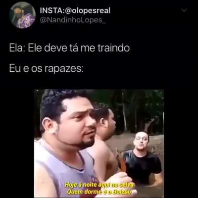 Hj aqui na selva...