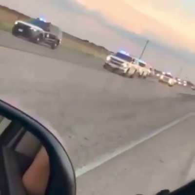 Intense chase.
