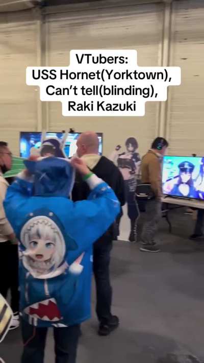 Shipgirl Vtubers and Jetgirl Vtubers of VFleet
