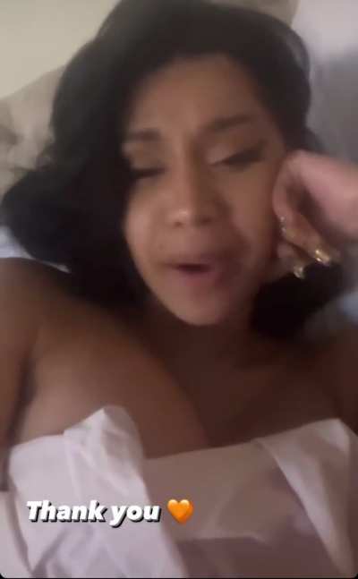 Cardi b speak( sametime  her titty🍒🤤)