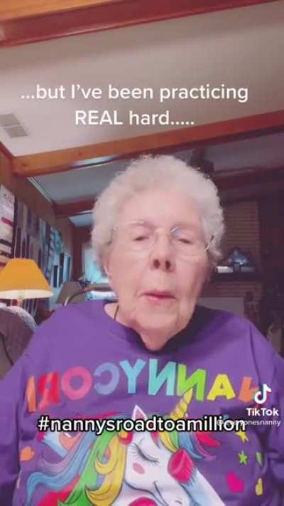 Nana’s got a great singing voice.