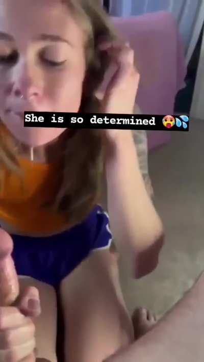 She worked so hard, didn't she ? 🍆💦( when the other creators and mods realized this is the top deepthroater on reddit they continue to take our content with no credit and ban us from the pages. ) They know they cant beat us so they cheat us 