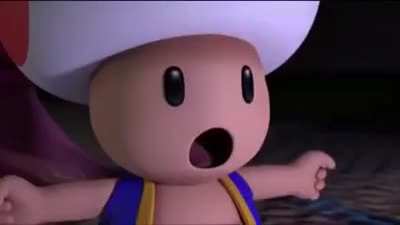 Toad is in danger.